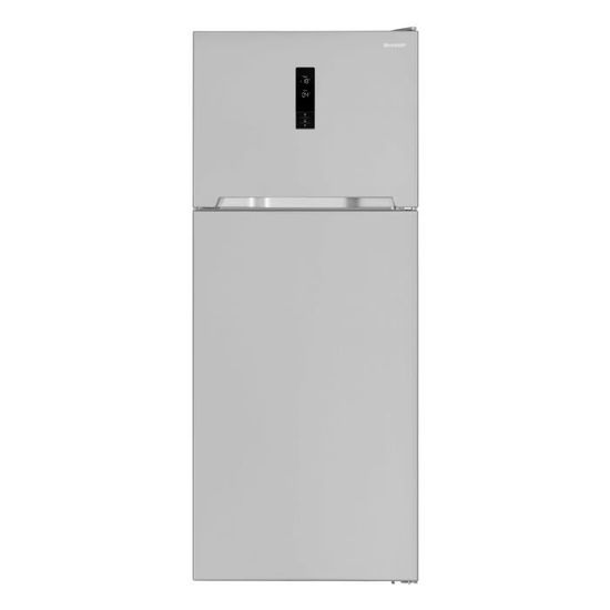 Réfrigérateur Congélateur Sharp SJFTB03ITXWE - 243 Litres, Technologie Nano Frost, Porte Réversible - Économe En Espace - 8