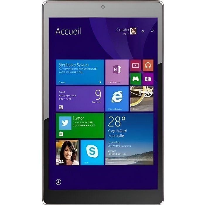Combien D Heure Dans 5 Go HAIER Tablette W800 - 8" - 16 Go - Micro-HDMI - Avec clavier - Windows