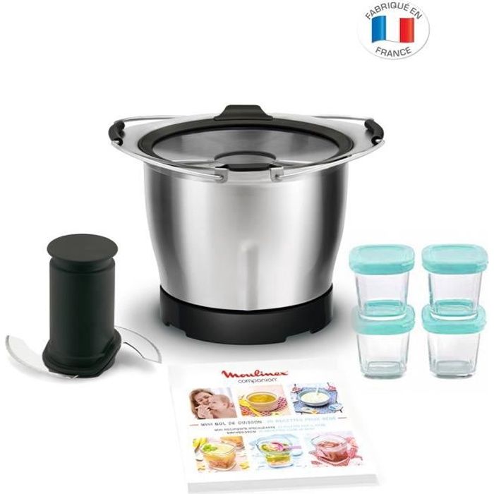 MOULINEX XF387E10 Accessoire mini bol cuisson 14L + 4 pots