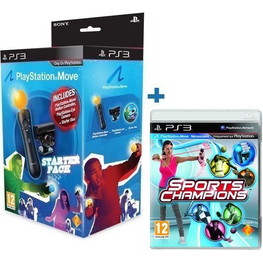 Pack Sony PlayStation Move - PS3 - Manette Et Capteur - Bon état