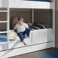 Barrière sécurité de lit enfant Laquée Blanc - LARA-0