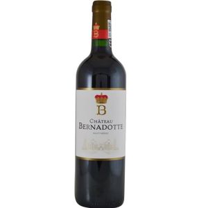 VIN ROUGE Château Bernadotte 2015 Haut-Médoc - Vin rouge de Bordeaux