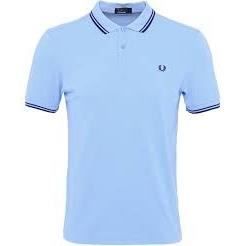 FRED PERRY Polo Homme Bleu ciel Bleu ciel Cdiscount Pret a Porter