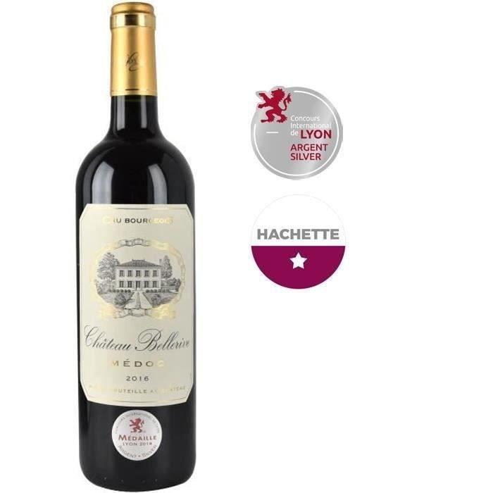 chateau bellerive 2016 medoc cru bourgeois vin rouge de bordeaux achat vente vin rouge ch bellerive cru bourg 16 medo soldes cdiscount