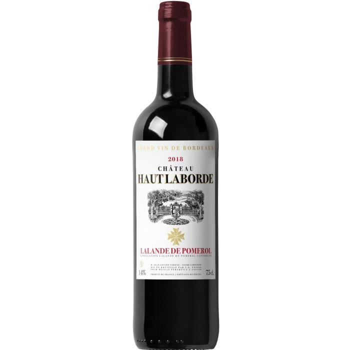Château Haut Laborde 2018 Lalande de Pomerol Vin rouge de Bordeaux La cave Cdiscount Château Haut Laborde 2018 Lalande de Pomerol Vin rouge de Bordeaux La cave Cdiscount