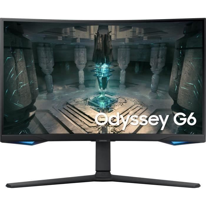 Ecran PC Gamer Incurvé - SAMSUNG - 27 - WQHD - 240Hz - Dalle VA - 1ms - Ajustable en hauteur - LS27BG650EUXEN