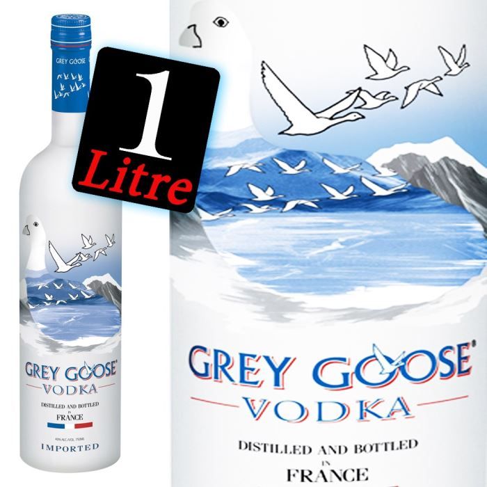 Vodka GREY GOOSE Original - 1L - Spiritueux importés chez - La cave privée