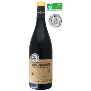 VIN ROUGE Nos Origines 2020 Côtes du Rhône - Vin Rouge de la