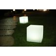 Cube Led sans fil télécommandable 30cm - Multicolore-2