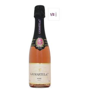 CHAMPAGNE Champagne G.H. Martel Rosé - 37,5 cl