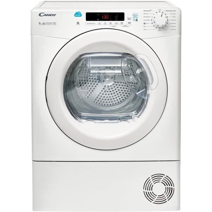 Seche Linge A Condensation Connecte Candy Csc9de 47 9 Kg Classe B Blanc Cdiscount Electromenager Seche Linge A Condensation Connecte Candy Csc9de 47 9 Kg Classe B Blanc Cdiscount Electromenager