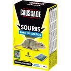 CAUSSA - CAUSSADE Caussade CASAE4N Anti Souris|Cereales Forte Infestation | 5 Sachetss |100g | Lieux Secs |Grenier Charpente |Tres Appetent