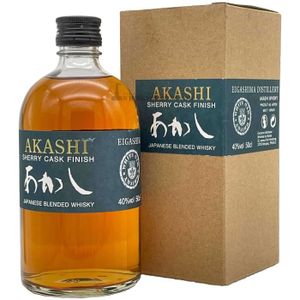 WHISKY BOURBON SCOTCH Akashi - Fût de Xérès - Blended Whisky - Sous étui
