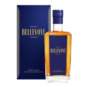 WHISKY BOURBON SCOTCH BELLEVOYE - BLEU - Whisky - Triple Malt - Origine 