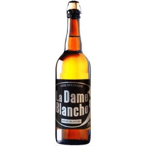 MELUSINE Bière DAME BLANCHE - 75 cl - 4 % MELUSINE Bière DAME BLANCHE - 75 cl - 4 %