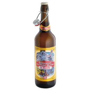 BIERE Mont Blanc - Bière Blonde - 75 cl