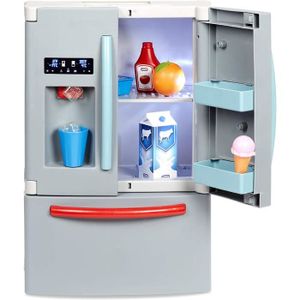 DINETTE - CUISINE Little Tikes - Mon Premier Réfrigérateur Eléctronique - Interactif & Réaliste avec Sons - Appareil Ménager de Simulation pour