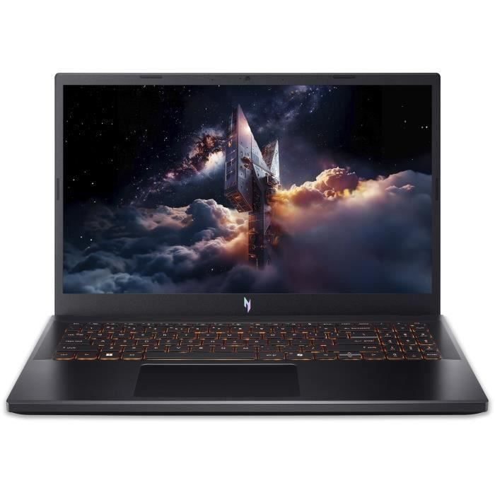 PC Portable Gamer Acer Nitro V 15 : Win 11 - 15.6 Fhd Ips 165Hz - Rtx 5050 - Intel Core i5-13420H - Ram 16Go - 512Go SSD