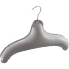 MHOME Lot de 2 cintres gonflables Eve 48x20 cm gris