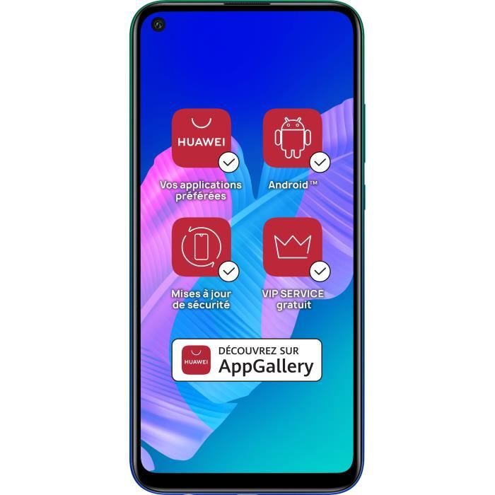 Vente Téléphone portable HUAWEI P40 Lite E Aurora Blue 64 Go (Services Google non intégrés) pas cher Vente Téléphone portable HUAWEI P40 Lite E Aurora Blue 64 Go (Services Google non intégrés) pas cher