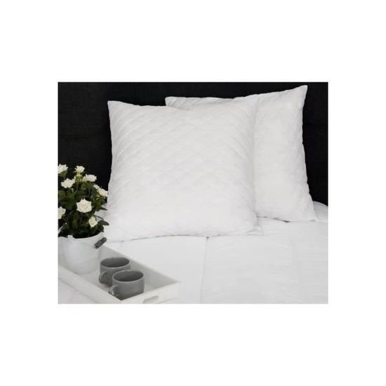40x60 cm Dormipur lot DE 2 oreillers D/éhoussables a M/émoire de Forme Dreamer
