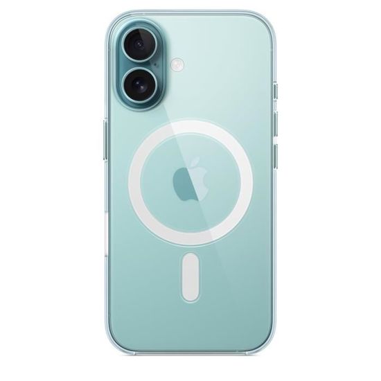 Coque Transparente MagSafe Pour IPhone 16 - Marque TechExpert, Livrée Avec Câble