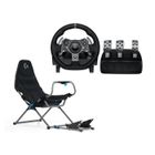 LOGITECH G Pack Volant de Course G920 Driving Force LOGITECH - XBOX et PC + Siège de Pilote PLAYSEAT + Pédale de frein
