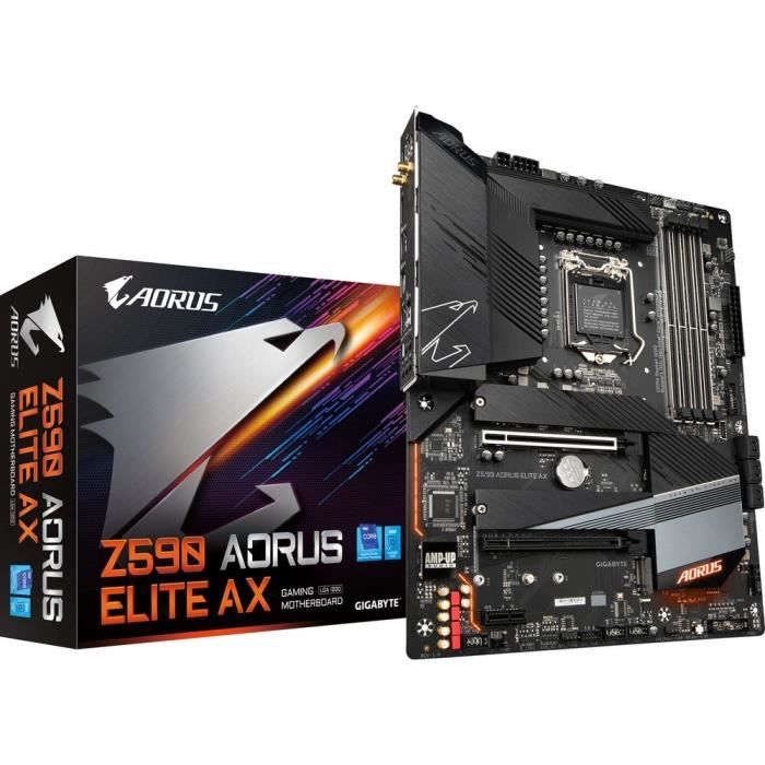 GIGABYTE - Carte mère Z590 AORUS ELITE AX - Gigabyte