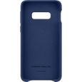 Samsung Coque en cuir S10e - Bleu marine-3