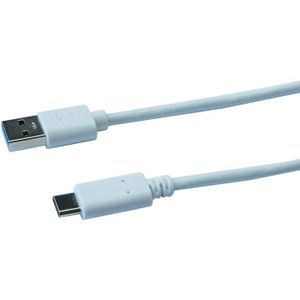 CÂBLE TÉLÉPHONE CONTINENTAL EDISON Câble USB Type C 3.1 - 1 m - Bl