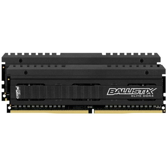 BALLISTIX - Mémoire PC RAM - PC ELITE DDR4 - 8 Go (2X4 Go) - 3200MHz - (BLE2C4G4D32AEEA)