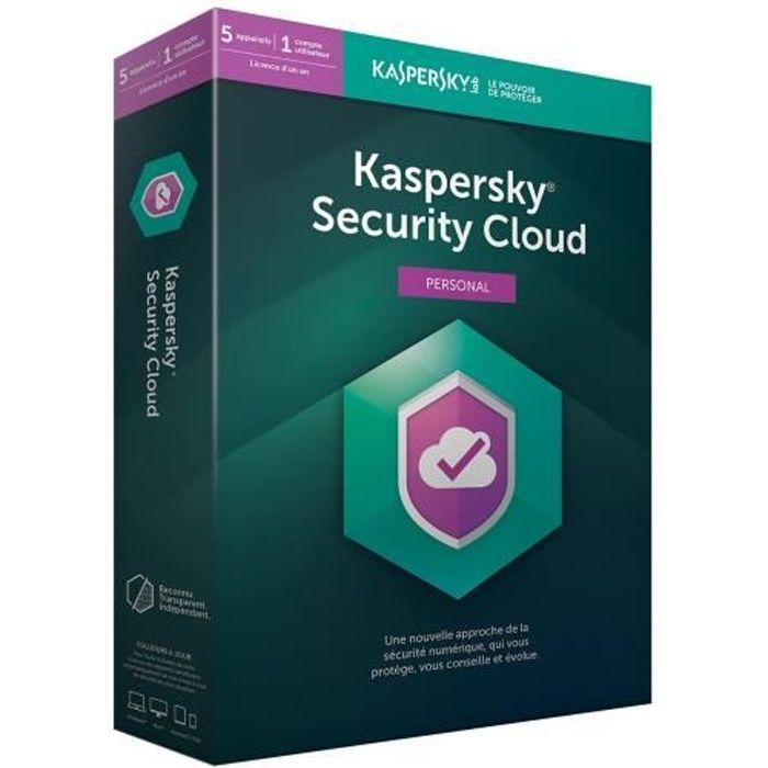 KASPERSKY Security Cloud Personal, 5 postes, 1 an