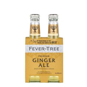 APERITIF SANS ALCOOL Fever-Tree Ginger Ale - Tonic Premium - Bouteille 
