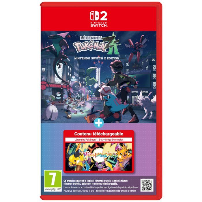 Légendes Pokémon: Z A + Méga Dimension • Jeu Nintendo Switch 2