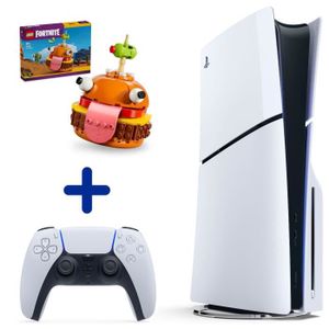 CONSOLE PLAYSTATION 5 Pack PS5 Standard : Console PS5 (Modèle Slim) + Du