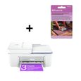 Imprimante tout-en-un HP Deskjet 4222e jet d'encre couleur + Carte Instant Ink-0