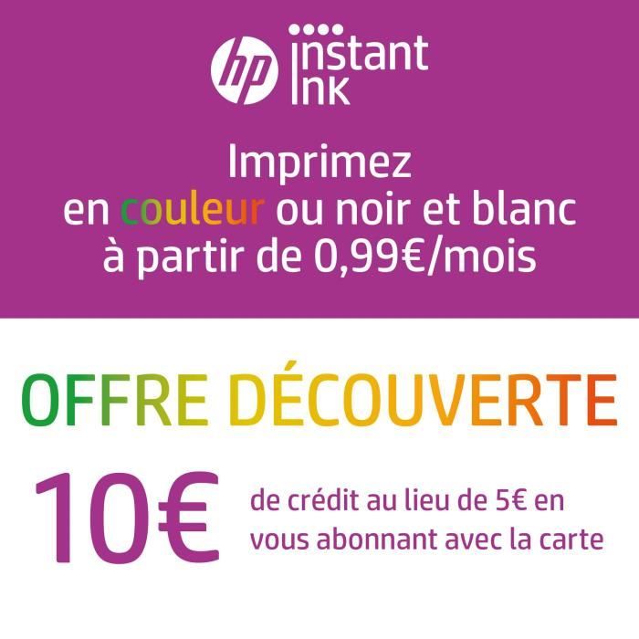 HP 302 - Cartouche d'encre couleur et 2x noir (pack de 3) + crédit