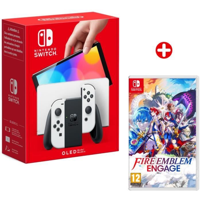 Pack : Console Nintendo Switch | Modèle OLED Blanc + Fire Emblem Engage