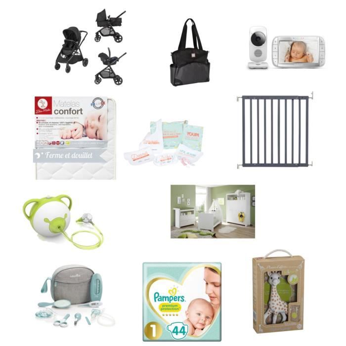 Pack Zen mon 1er équipement bébé - 1er âge - Cdiscount Puériculture & Eveil  bébé
