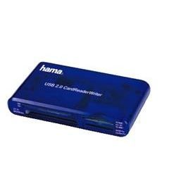 Hama USB 2.0 30 in 1 CardReaderWriter Lecteur de carte 35 en 1 CF I CF II MS MS PRO Microdrive MMC SD SM MS Duo xD MS PRO Duo RS MMC USB 2.0 - vue 3