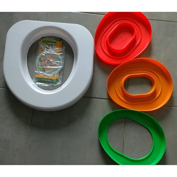 LITTER KWITTER Kit d'apprentissage à l'utilisation des toilettes de la maison - Pour chat