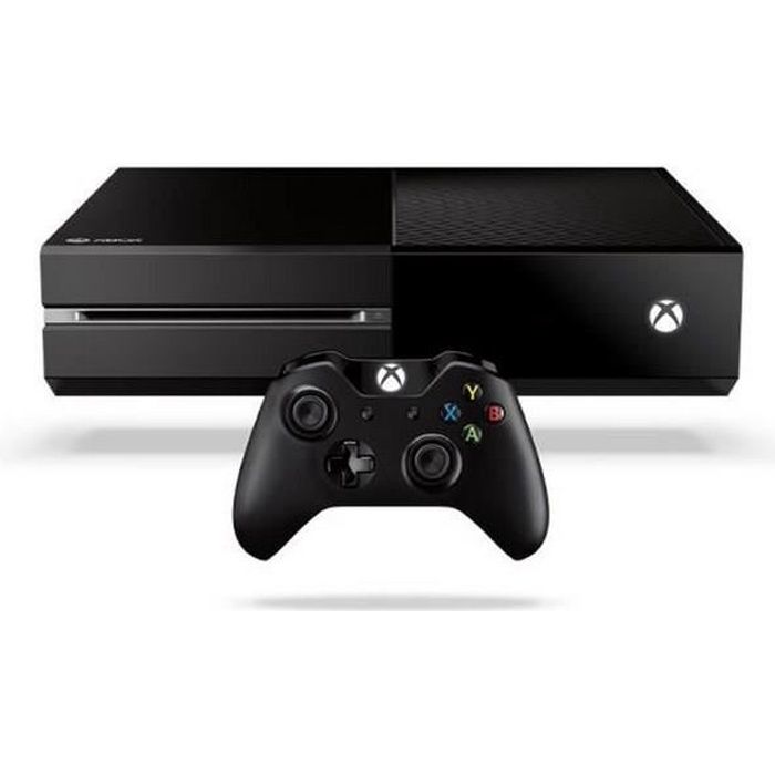 Console de salon - Microsoft - XBOX One - 500 Go - Noir - Pack avec 15 jeux inclus