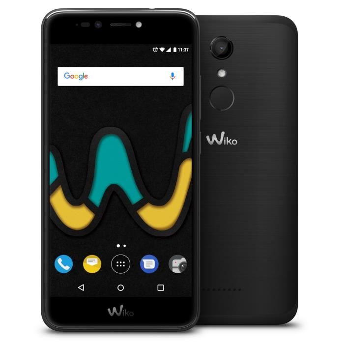 Vente T&eacute;l&eacute;phone portable Wiko UPulse Noir pas cher