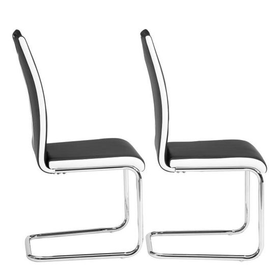 Lot de 2 chaises de salle à manger