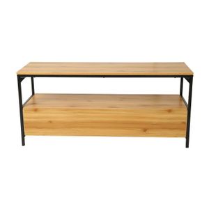 FINLANDEK Meuble TV TEOLLINEN industriel - L 120 cm FINLANDEK Meuble TV TEOLLINEN industriel - L 120 cm