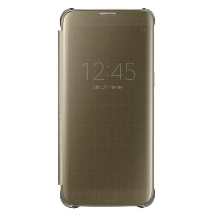 Samsung Clear View Cover S7 Edge Or