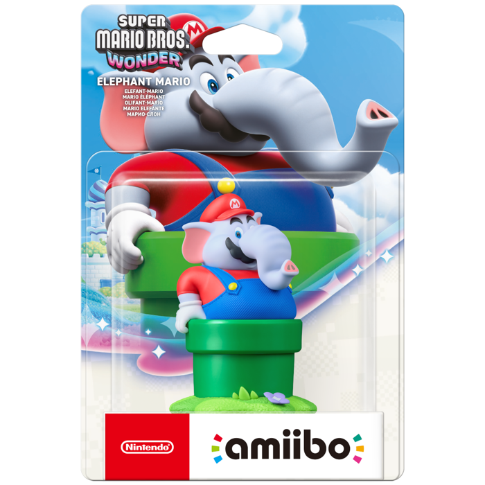 Figurine Amiibo Mario Éléphant • Collection Super Mario