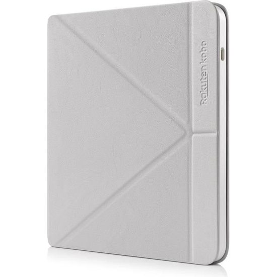Coque Etui pour Kobo Aura H2O Edition 1e Etui Ebook avec Rabat Magnétique pour Kobo - Noir