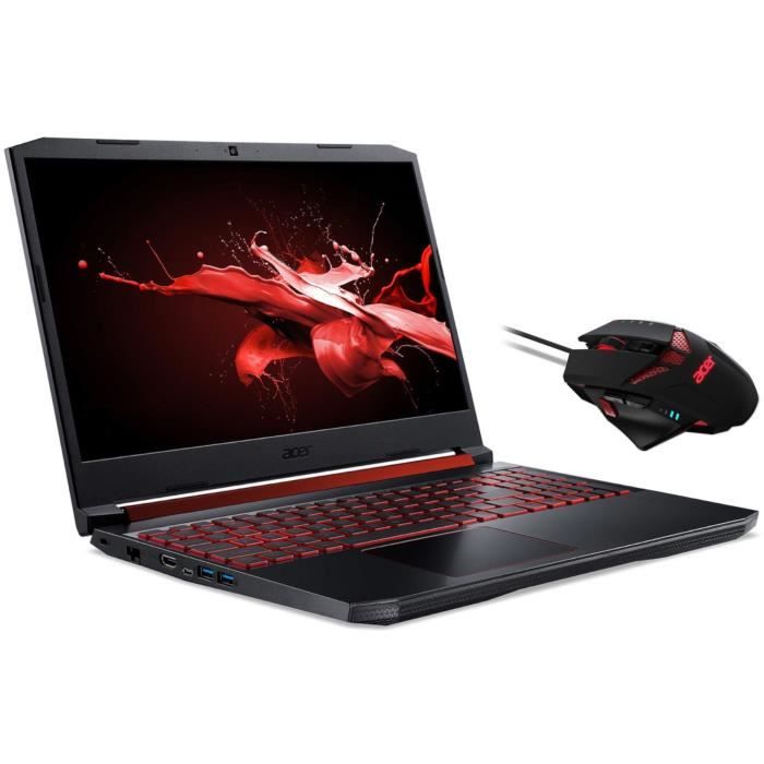 Pack Gamer  Nitro : PC Portable AN515-54 - 15,6"