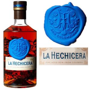 RHUM La Hechicera Rum 40° 70cl  Colombie